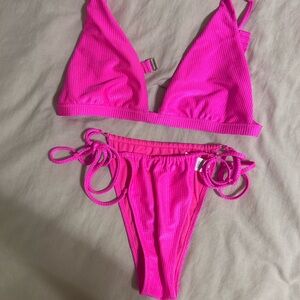 Aerie Pink Bikini Set